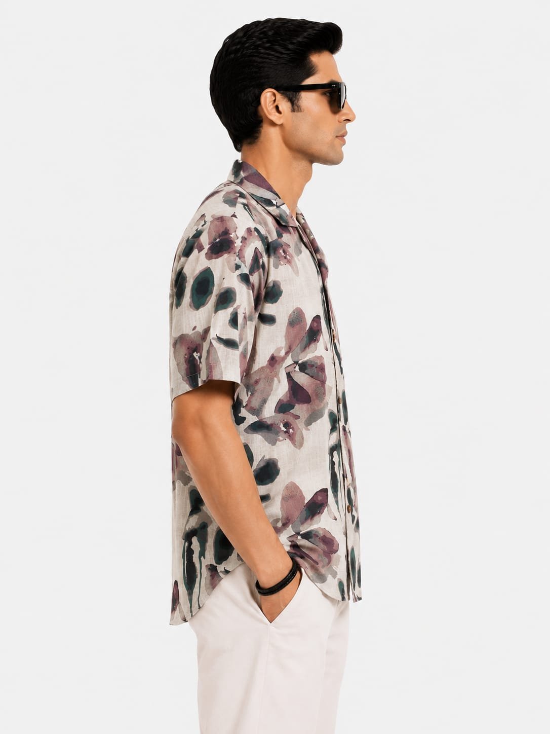 Green Petals Resort Shirt - Image 3