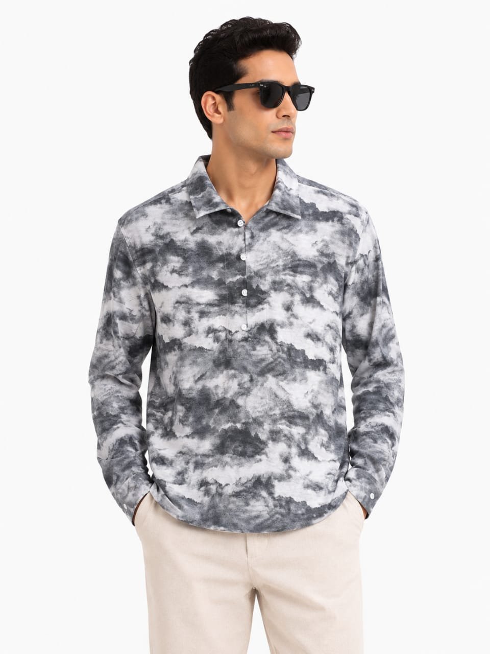 Arctic Smoke Casual Shirt