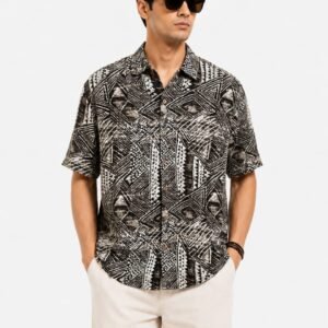 Noir Nomad Casual Shirt